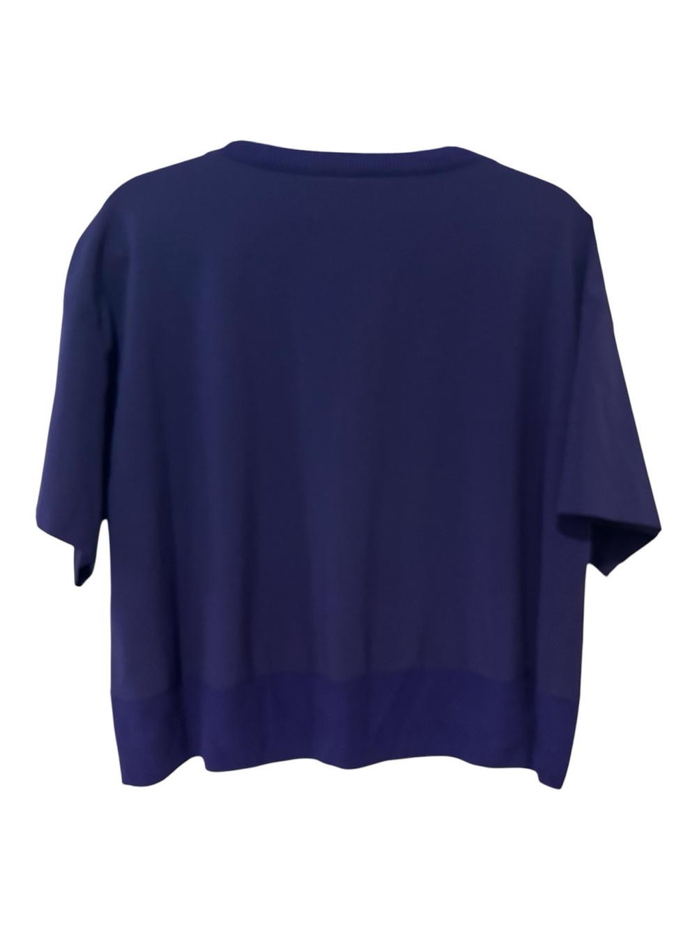 Athleta Short-Sleeve Crewneck Tee in Navy Purple - Picture 3 of 3